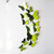 WOCACHI Wall Stickers Decals Wall Stickers Decal Butterflies 3D Mirror Wall Art Home Decors Green Art Mural Wallpaper Peel  and  Stick Removable Room Decoration Nursery Decor
