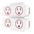 HoMii Smart Plug Wifi Outlet Dual Socket Compatible with Alexa, Google Home & IFTTT, Remote Control and Timer Function, No Hub Required, ETL Listed (2pack)