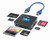 Vidpro Model CR-A3 6-Slot All-in-One High Speed USB 3.0 Card Reader/Writer for SD CF MMC XD MS