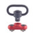 SAWKE QD Sling Mount Sling Swivel - Gun Sling Attachment for m loc Rail,Rifle Sling Adapter Attachment with Quick Release Button -Two Point- -RED-