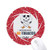 Logo Skull No Tobacco Day Wheel Mouse Pad Round Red Rubber