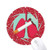 Logo Cigarette Damage The Lung Wheel Mouse Pad Round Red Rubber