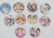 10 Japan Anime Love Live  and  Characters Plastic Button Set ~1.75" Big~