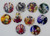 10 Japan Anime Rozen Maiden  and  Characters Plastic Button Set ~1.75" Big~