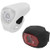 Lixada Bike Lights Set USB Rechargeable Bicycle Headlight  and  Tail Light Waterproof Cycling Front Headlight and Back Light Dual Front  and  Rear Bright Light