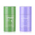 2PCS Green Tea Eggplant Purifying Clay Stick Mask, Face Moisturizes Oil Control, Deep Clean Pore, Improves Skin,for All Skin Types Men Women