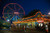 Coney Island Amusements Wonder Wheel at Dusk Photo Photograph Cool Wall Decor Art Print Poster 36x24 Coney Island Amusements Wonder Wheel at Dusk Photo Photograph Cool Wall Decor Art Print Poster 36x24
