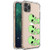 iPhone 11 Pro Case,Clear with Smoking Green Alien Pattern Design Plastic iPhone 11 Pro Case TPU Bumper Protective Case Compatible with Apple iPhone 11 Pro
