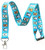 Execucat Dog with Mask Break Away Lanyard Keychain ID Badge Holder