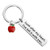 HOLLP Twilight Saga Gifts Look After My Heart Ive Left It with You Keychain Gift for Twilight Fans -Keychain-