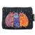 Laurel Burch Classic Felines Cosmetic Bag -Black/Purple A-