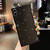 Case for iPhone X/XS Square Case Bling Glitter Clear Sparkle Case for Women Girls,Slim Soft TPU Bumper Transparent Reinforced Corners Shockproof Phone Case for iPhone X/XS,Black