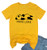 YITAN Women Graphic Tees Cute T Shirts Yellow Medium