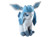 Pokemon Glaceon ~9.5" Mini-Plush Evolution of Eevee Series