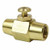 Interstate Pneumatics VBT44 - Brass Button Valve 1/4 Inch x 1/4 Inch Female NPT by Interstate Pneumatics