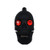 2.0 Black Skeleton Skull Red Eyes 16GB USB External Hard Drive Flash Thumb Drive Storage Device Cute Novelty Memory Stick U Disk Cartoon