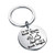 FEELMEM Book Lover Gift Reading Lover Gift Book Keychain I'm Not A Book Worm I'm A Book Dragon Literary Reading Jewelry Book Club Keyring Gift for Book Lover Reader Bibliophile Librarian -Silver-