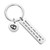 CHOORO Wuthering Heights Gift Emily Bronte Quote Whatever Our Souls Are Made Of His And Mine Are The Same Keychain -Our Souls keychain-