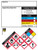 Safety Data Sheet Stickers/MSDS Stickers, 3" x 4", Roll of 250, Tough Tear-Proof, Right To Know- Chemical Identifying and Marking Sticker Decals