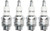 Champion RJ17LM-4PK Copper Plus Small Engine Spark Plug Stock  856 -4 Pack-