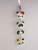 Sanrio Hello Kitty Panda Mascot Figure Charm Strap - White Head Set