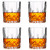 Old Fashioned Whiskey Glasses Set of 4, Rocks Glasses, 10 Oz Tumbler for Drinking Scotch, Bourbon, Cocktail, Cognac, Liquor, and Vodka