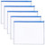 Zipper Folders Plastic Popper Wallets Mesh Zip File Bags Envelope Document Files Pockets 5Pcs