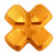 Aluminium Metal Directional D Pad Arrow Buttons for Sony PS4 DualShock 4 Controller Replacement Buttons Gold