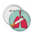 Logo Cigarette Damage The Lung Pins Badge Button Emblem Accessory Decoration 5pcs