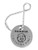 Lucky Little Buddha Reversible Blessing Ring Keychain