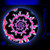 Horror Hand Hole - DJ Turntable Slipmat 12 inch GLOW -glows under black light-