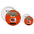 Angry Red Emotion Volcano Eruption Pins Badge Button Design Kit Craft Sets