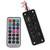 ASHATA MP3 Decoder Board,with Amplifier Bluetooth 2 x 3W Double Decoding MP3/WMA/WAV Music Decoding Board Device,MP3 Decoder Module Support TF Card, Support USB Interface