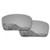 Puzzley Mirror Polarized Replacement Lenses for Oakley Gascan Sunglasses - Silver Mirror Polarized