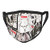 Ahegao Waifu Wind Mask Face Masks Windproof Sports Mask Dust Masks for Men's Women's Black