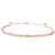 KELITCH Crystal Seed Beads Friendship Bracelets Handmade Adjustable Strand Bohemia String Link Chains Bracelet for Women Fashion Jewelry