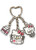 Hello Kitty -Smart Hello Kitty Enamel Metal Multi-Keychain