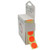 Infi-Touch Labels 3/4 Inch Round Permanent Color-Code Dot Stickers, 1000 per Dispenser Box -Fluorescent Red-Orange-