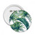 Leaf Green Sky Happy Round Pins Badge Button Emblem Accessory Decoration 5pcs