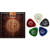D'Addario Nickel Bronze Extra Light Acoustic Guitar Strings and 10 Pack Assorted Celluloid Medium Guitar Picks