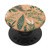 Green Botanical Fern Foliage  and  White Berry Floral Pattern PopSockets Swappable PopGrip