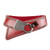 Women's Fashion Vintage Wide Waist Belt Elastic Stretch Cinch Belts With Interlock Buckle, Red