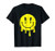Funny Melting Acid LSD MDMA Smiley Face T-Shirt