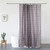 Shower Curtain,Heavy Duty Fabric Shower Curtains,Easy Care Fabric,Reinforced Buttonholes, for Bathroom Showers, Stalls, and Bathtubs, Machine Washable -Gray Grid, 71" x 71"-