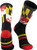 TCK Maryland Flag Crew Socks -Black, X-Large-