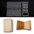 NW Multicard Slot Short Wallet Acrylic Template Wallet Leather Pattern Acrylic Leather Pattern Leather Templates for Bags
