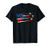 Fighter Jet American T-Shirt 4th of July Flag Patriotic Gift T-Shirt