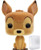Funko Pop! Disney: Flocked Bambi - Hot Topic Exclusive Vinyl Figure (Bundled with Pop Box Protector Case)
