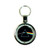 Pink Floyd Keyring Keychain Dark Side Of The Moon Official Spin Size One Size