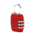 Aexit Travel Suitcase Padlocks Luggage 3 Digit Combination Security Password Lock Combination Padlocks Padlock Red